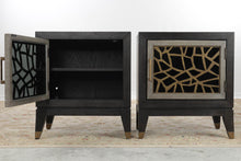 Load image into Gallery viewer, Ryker Charcoal Cabinet Side Tables - Magnussen - Showroom Samples

