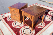 Load image into Gallery viewer, Pair of Old World Side Tables by Ethan Allen
