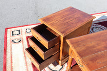 Load image into Gallery viewer, Pair of Old World Side Tables by Ethan Allen
