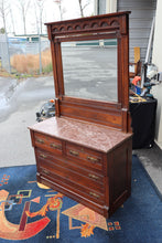 Load image into Gallery viewer, Eastlake 4 Drawer Dresser with Tall Mirror
