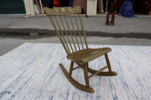 Load image into Gallery viewer, Green Painted Rocking Chair
