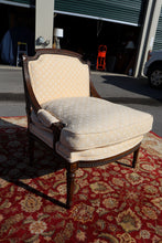 Load image into Gallery viewer, Stowe Bergère Chair - New Upholstery and Interesting Lineage
