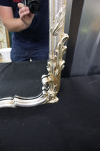 Load image into Gallery viewer, Ornate Italian Silver and Gold Mirror by La Barge - 30&quot; x 47&quot;
