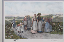 Load image into Gallery viewer, Berry Pickers by Jennie Brownscombe
