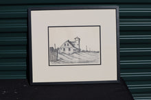 Load image into Gallery viewer, The Stone Harbor Coast Guard Station - Pencil Sketch
