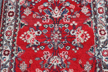 Load image into Gallery viewer, Floral Hand Woven Runner Rug - 2.4 x 10
