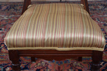 Load image into Gallery viewer, Eastlake Parlor Chair with Striped Upholstery
