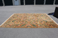 Load image into Gallery viewer, Golden Brown Hand Woven Wool Rug - 9&#39; x 12&#39;
