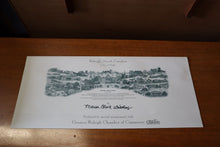 Load image into Gallery viewer, Raleigh North Carolina City of Oaks signed Lithograph by Marion Clark Weathers
