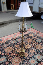 Load image into Gallery viewer, Vintage Gold Floor Lamp
