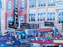 Load image into Gallery viewer, Heart of Charlotte S.W Corner of the Square 1961 - Jonathan Roach - Signed and Numbered
