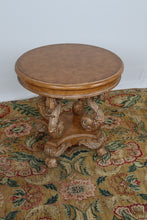 Load image into Gallery viewer, Carved Contemporary Side Table - 30&quot; Round
