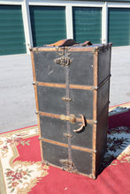 Load image into Gallery viewer, Early 20th Century Wardrobe Trunk by Mendel and Co
