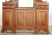 Load image into Gallery viewer, Antique 19th Century Flamed Mahogany Buffet
