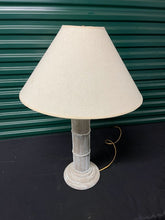 Load image into Gallery viewer, Reeded Table Lamp - Beachy!
