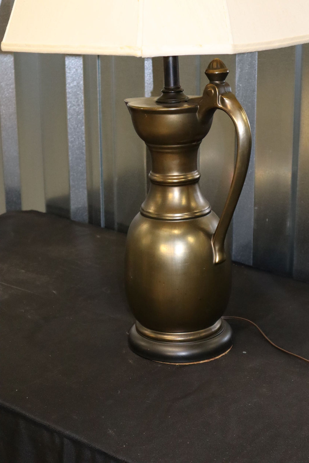 Brass Pitcher Lamp
