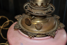 Load image into Gallery viewer, Antique Oil Lamp Converted to Electric
