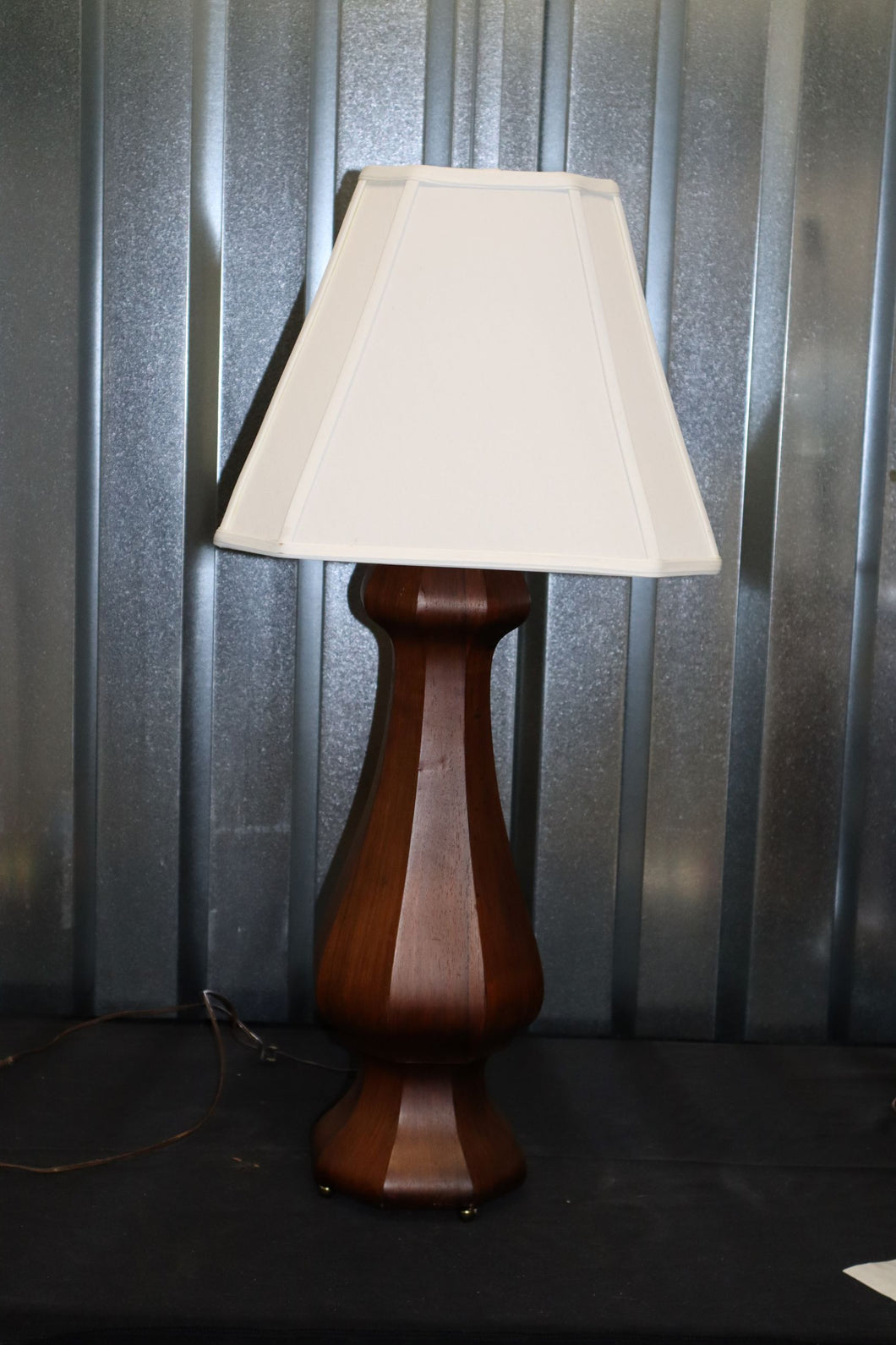 Vintage Solid Wood Lamp