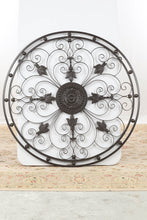 Load image into Gallery viewer, Large Round Metal Wall Art
