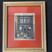 Load image into Gallery viewer, Chez Jerome Restaurant Framed Print
