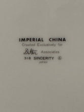 Load image into Gallery viewer, Imperial China 318 Sincerity Dinner Plate
