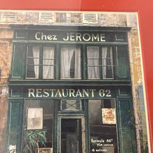 Load image into Gallery viewer, Chez Jerome Restaurant Framed Print
