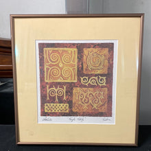 Load image into Gallery viewer, Temple Motifs Framed Print

