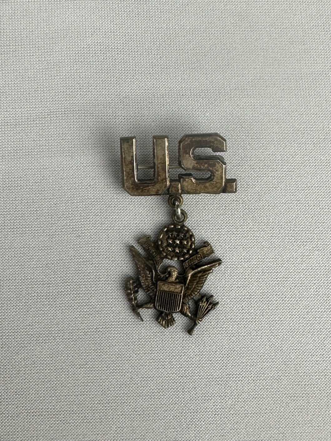 WW II Era US Military Pin - Sterling Silver