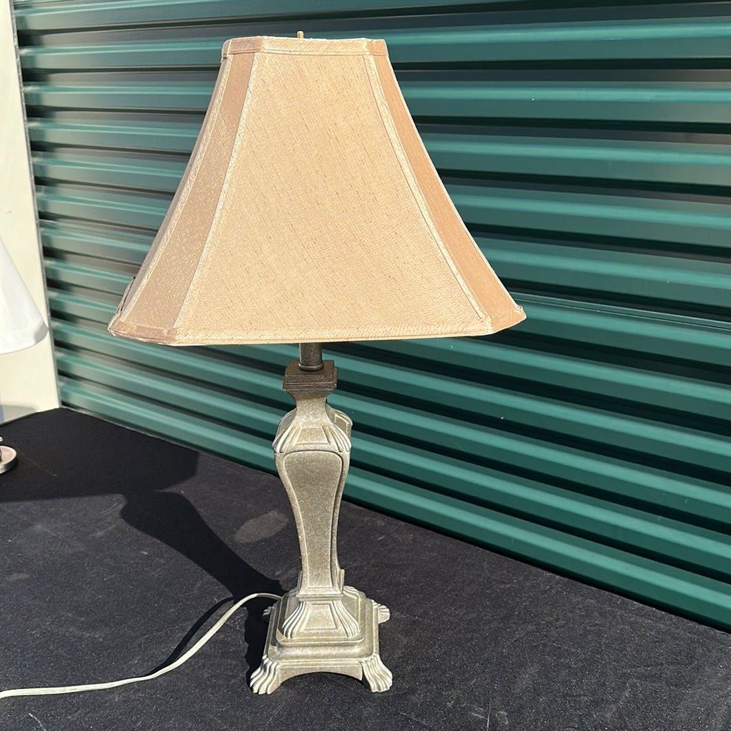 Rubbed Pewter Table Lamp