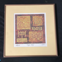 Load image into Gallery viewer, Temple Motifs Framed Print
