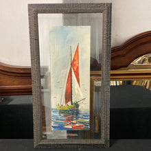 Load image into Gallery viewer, Vintage Sailboat Watercolor
